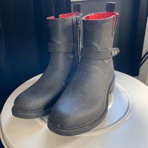 Rag and Bone moto rain boots size eu 38/women's size 8